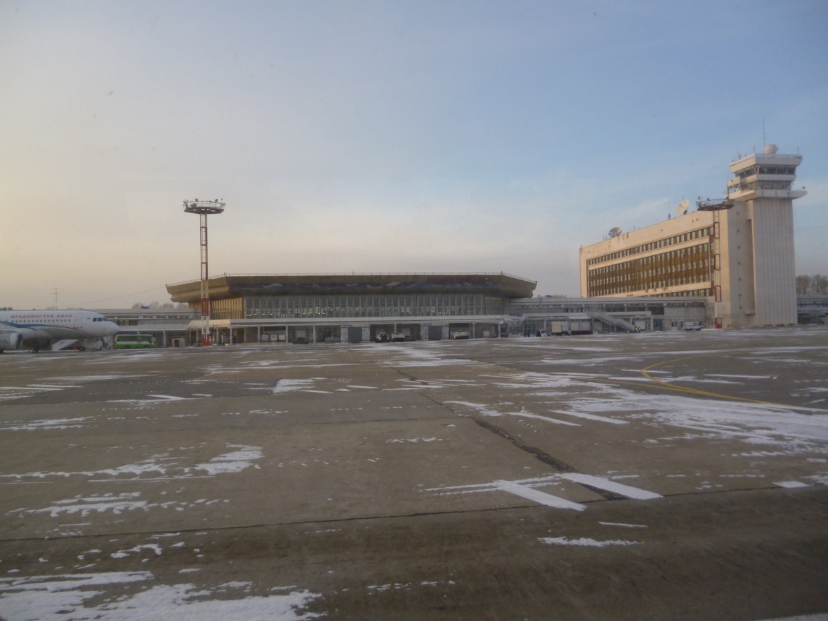 аэропорт зимой хабаровск